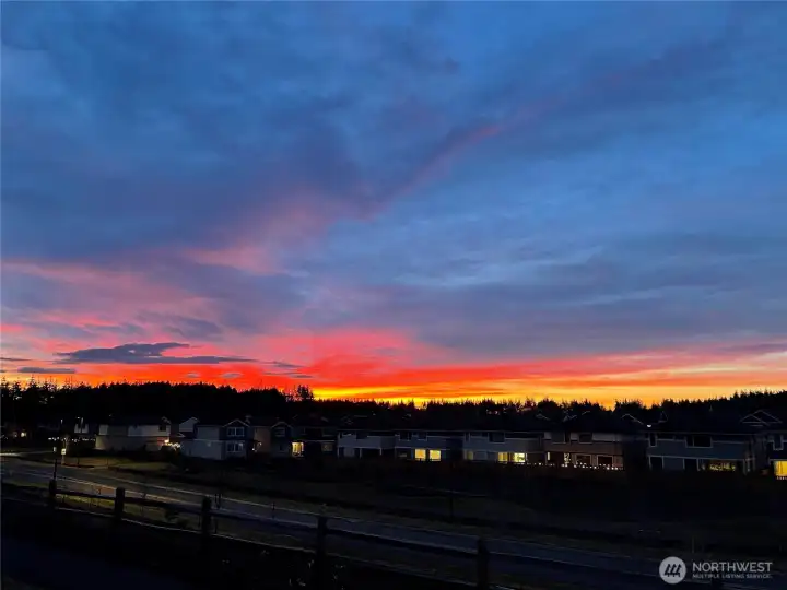 Amazing sunset views! Amazing sunset views!