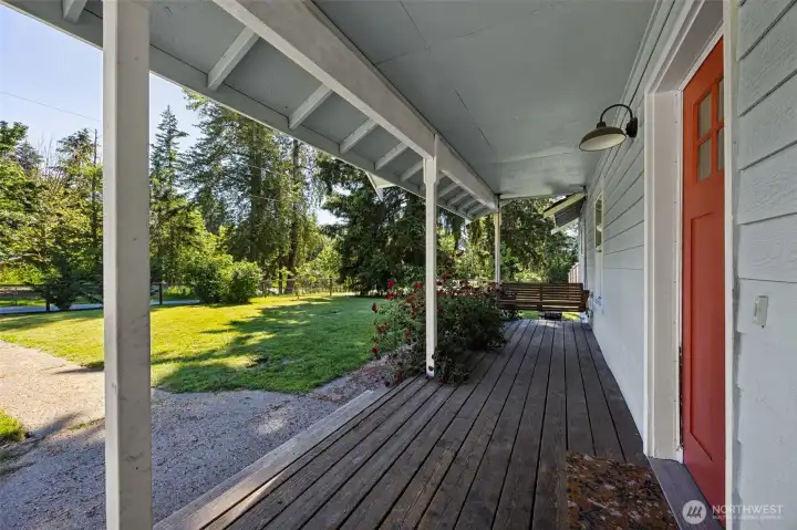 Enjoy lazy country days on your front porch Enjoy lazy country days on your front porch