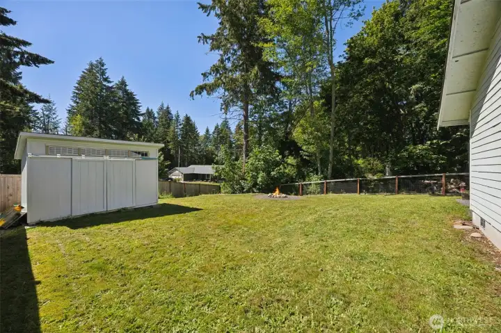 Storage shed for all your gardening needs! Storage shed for all your gardening needs!