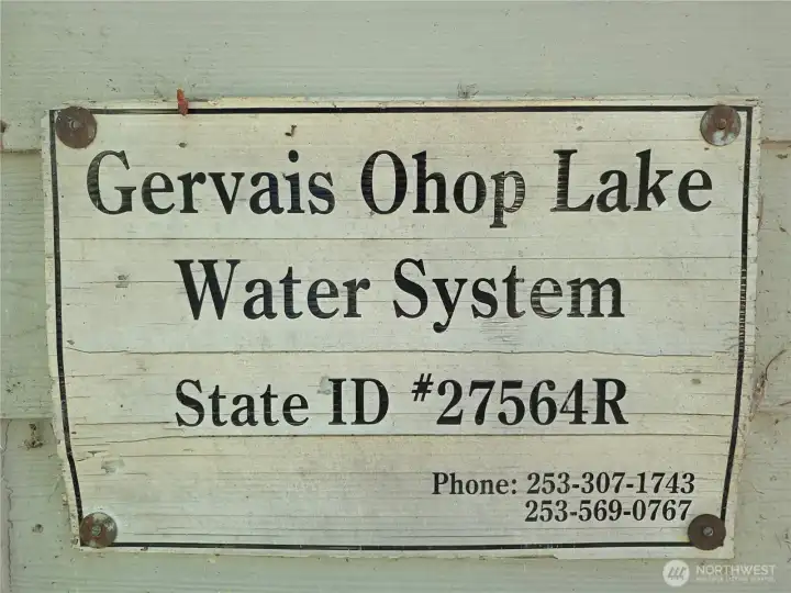 $45/month for water $45/month for water