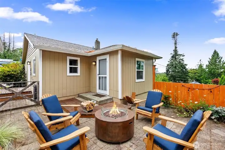 Private patio space