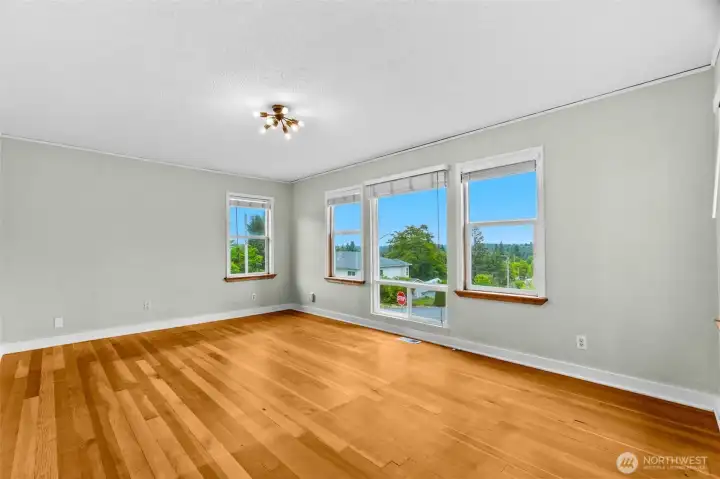 Fir floors & vinyl windows throughout
