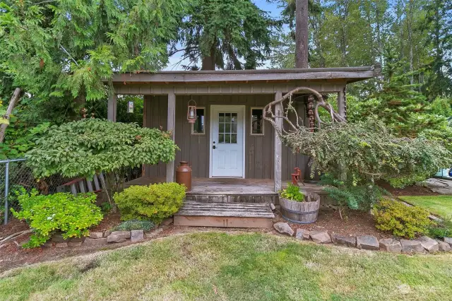 Charming custom built shed