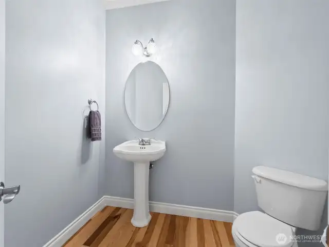 Downstairs half bath