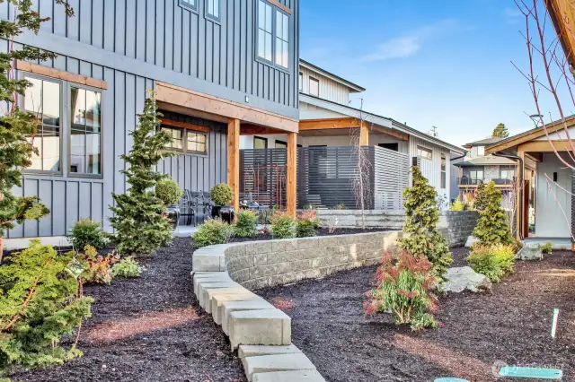 Photos represent builder's finished product  and may not be exact.