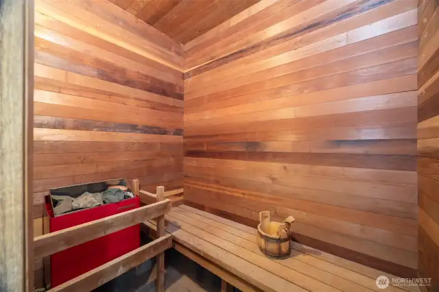 Main House:  Primary En Suite Sauna