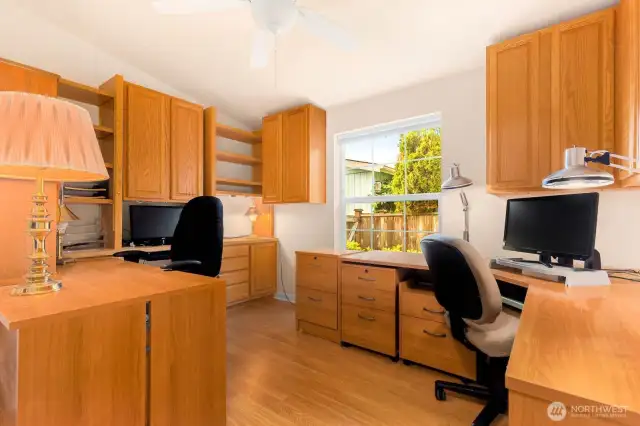 Bonus room! Perfect for your home office, craft room, whatever!