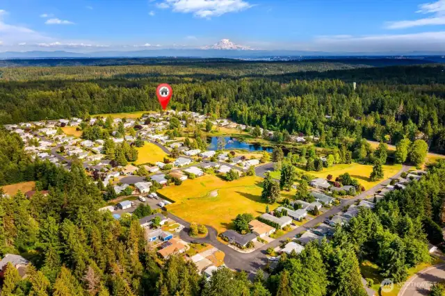 Surrounded by trails, walking paths, waterways & trees!