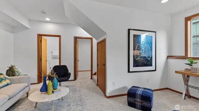 Daylight basement - bonus room