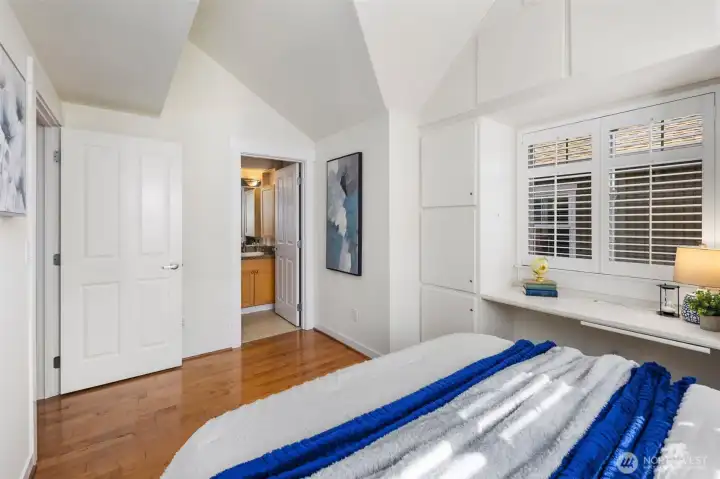 Come see the full bathroom attached to this bedroom.