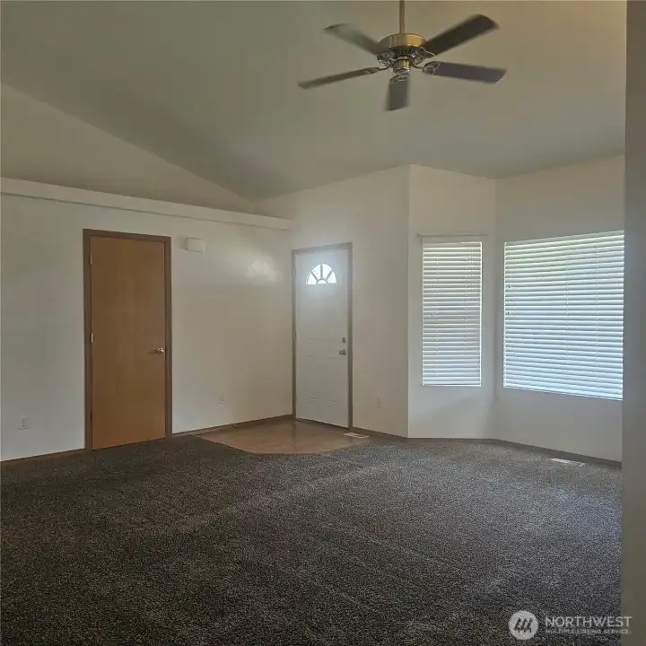 Soaring vaulted ceilings