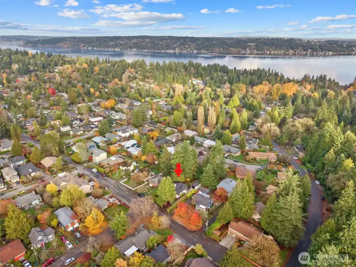 Proximity of listing to lake