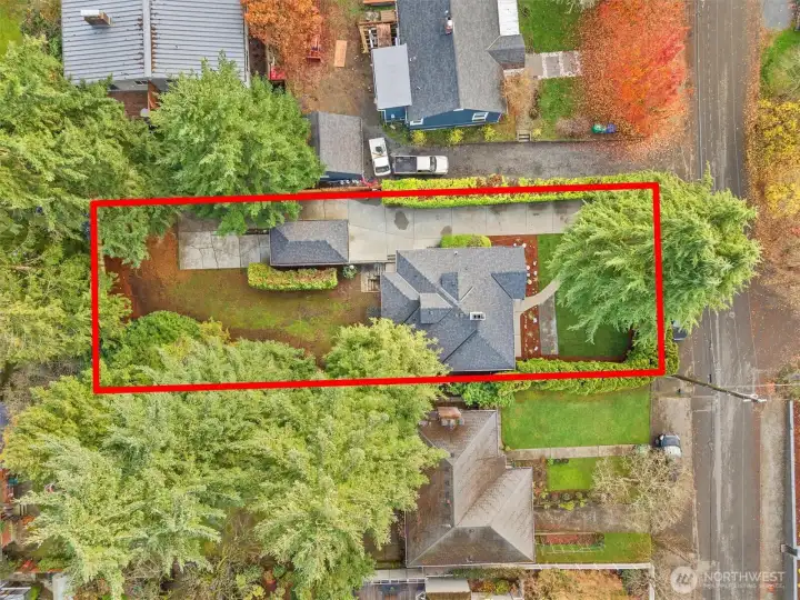 Lot lines. 10,260 sqft