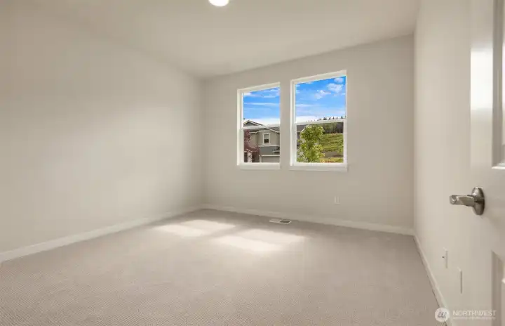 Photos of same design, but finishes and home views vary.