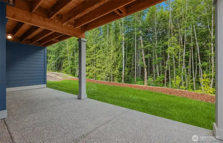 Photos of same design, but finishes and home views vary.