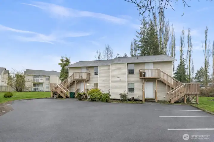 5660 Eagle Place offers a rare 4-unit multifamily asset with immediate income and upside. Unit #1 (front unit – light on in photo) has been fully remodeled and is rent-ready, with a new tenant scheduled to begin in March. The remaining three units are already leased, delivering stable, in-place cash flow from day one.