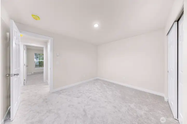 Unit #1 - Bedroom 1 of 2.  ALL new doors!!