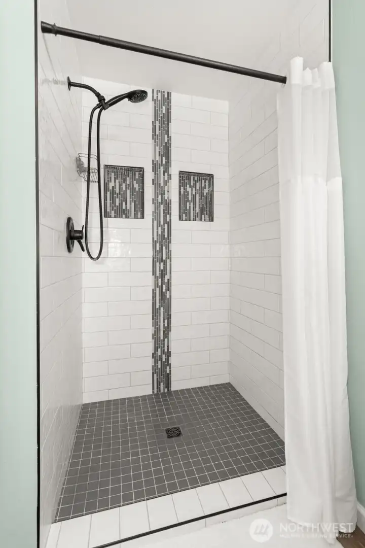Walk in shower