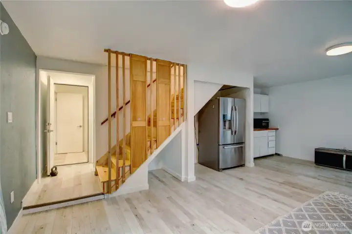 2nd Kitchenet with stairs leading to upper bedrooms