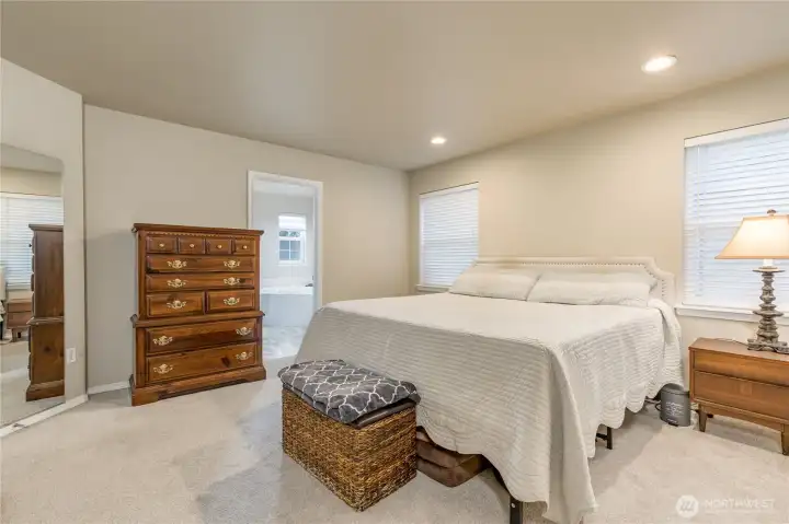Large primary suite