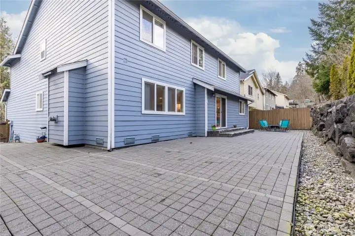 Plenty of space here for raised garden beds, basketball hoop, above-ground pool, yard games, and more!