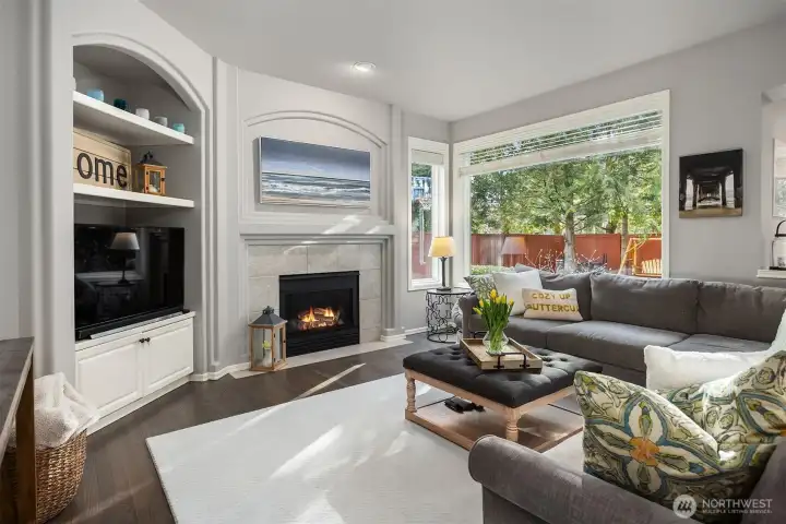 Main floor family room.