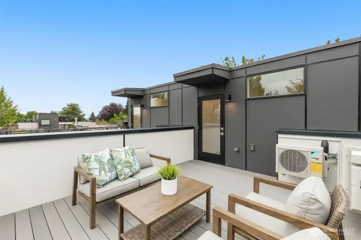 The ultimate entertaining space with a seamless indoor-outdoor transition, lots of room!