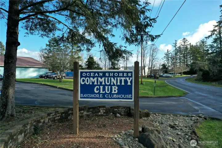 Life time Member of the Community Club