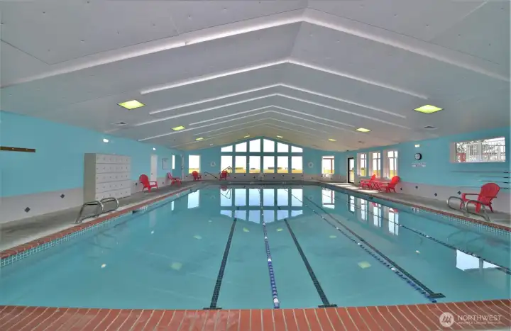 Full size indoor pool