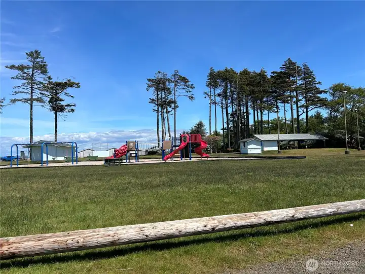 City Park has play equipment.