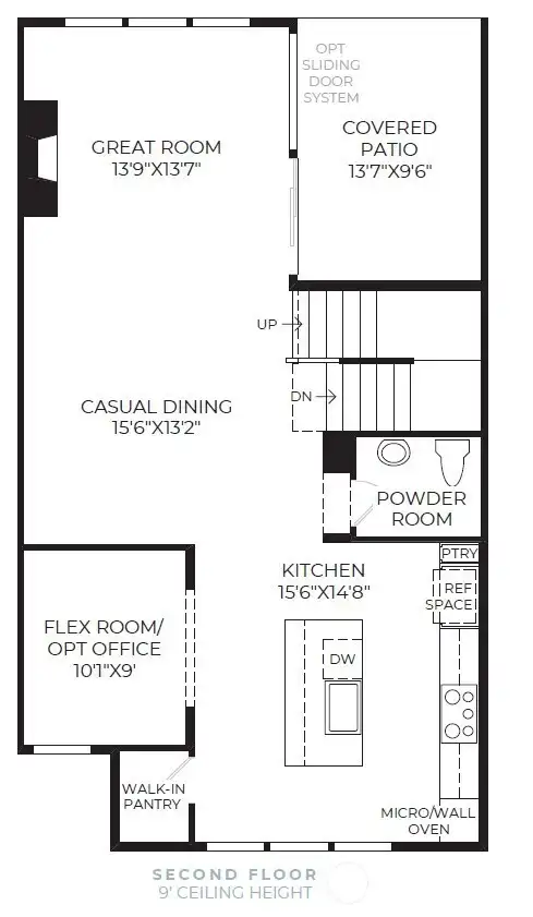 Floor plan layout is used for representational purposes only. All measurements and designs are subject to change.