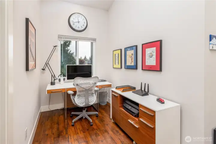 Upstairs office nook