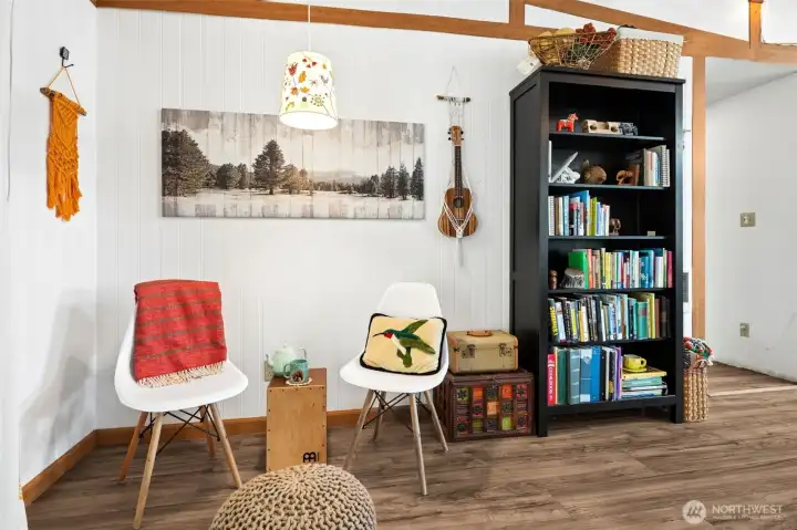 There's even space for a reading nook.