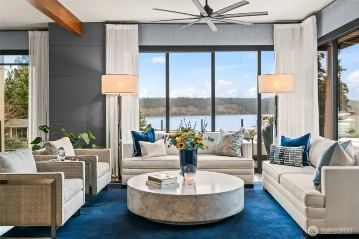 This incredible home is 100% turn key and almost no maintenance due to its construction and impeccable condition.