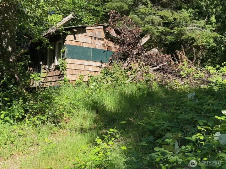 The old shack on this property is a quick tear down.