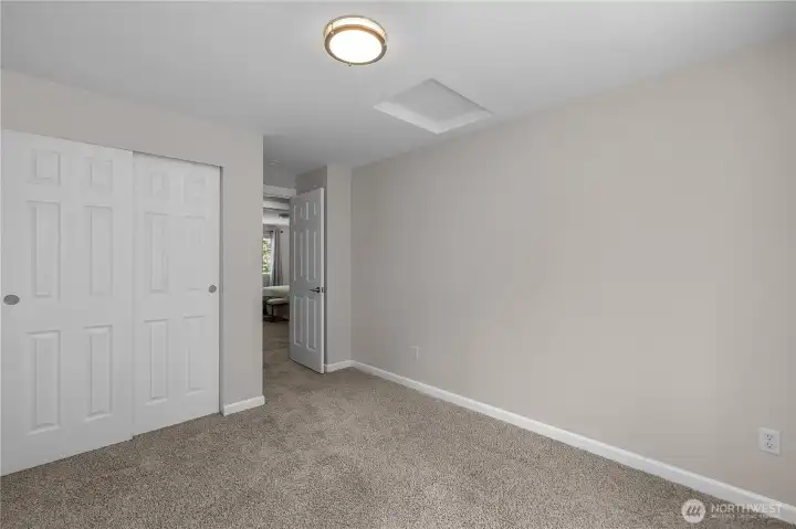 3rd bedroom looking towards the hall