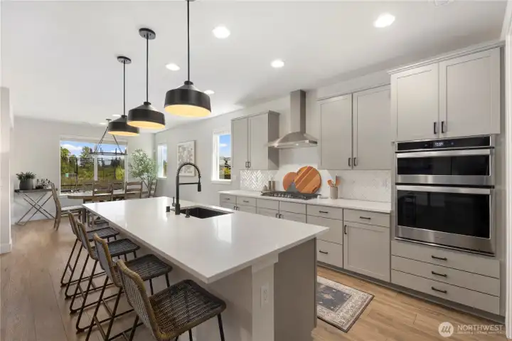 Imagine preparing for gatherings in your beautiful kitchen with countertop gas range!