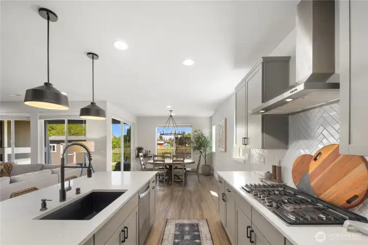 Large, oversized upgraded sink