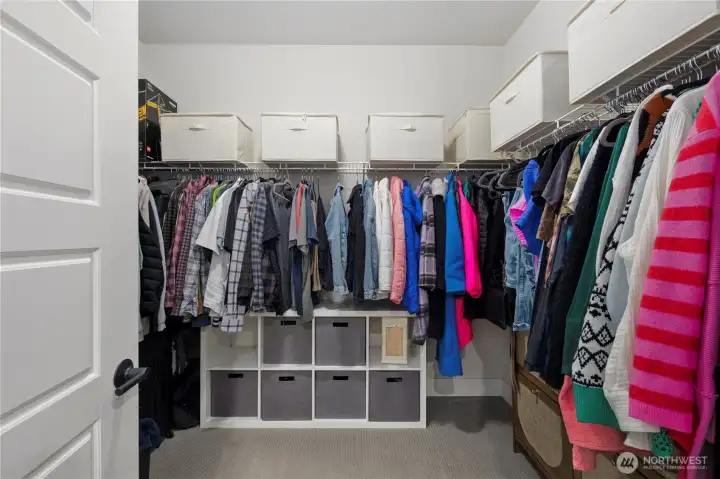 Primary Walk-In Closet
