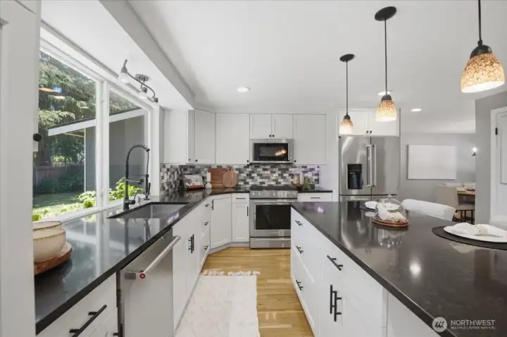 Beautiful remodeled kitchen