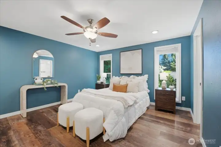 2nd smaller primary bedroom