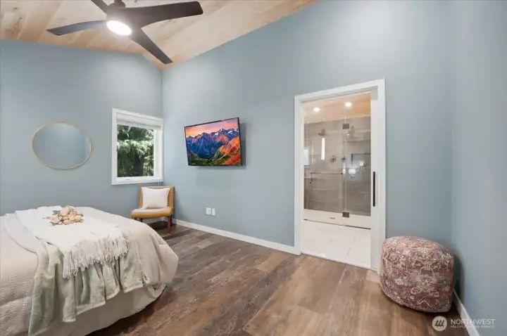 Huge main primary suite.
