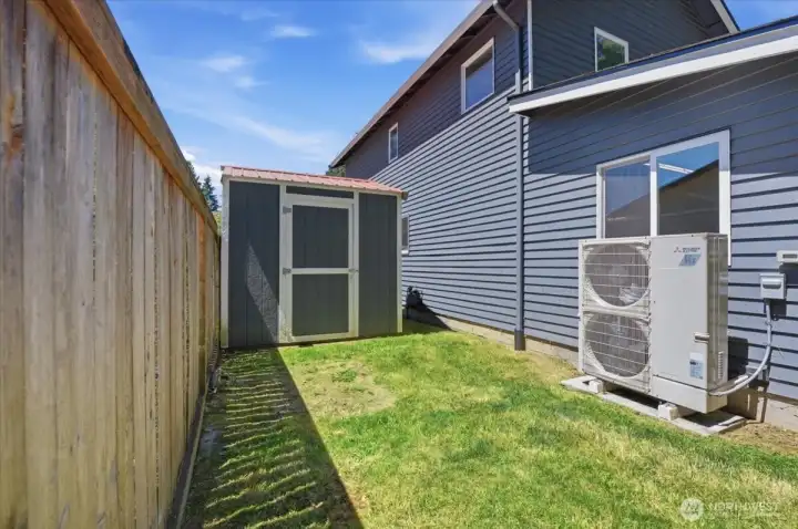 New 2020 storage shed.