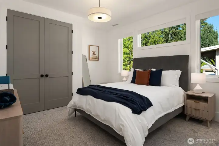 Every bedroom features an en-suite bathroom. Every bedroom features an en-suite bathroom.