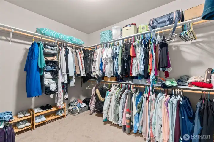 Walk in closet 2nd Primary Suite Walk in closet 2nd Primary Suite