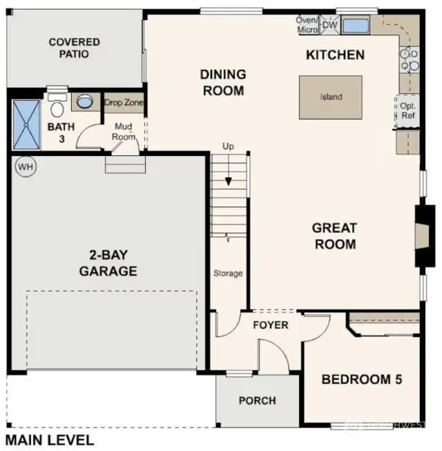 Main Floor Rendering