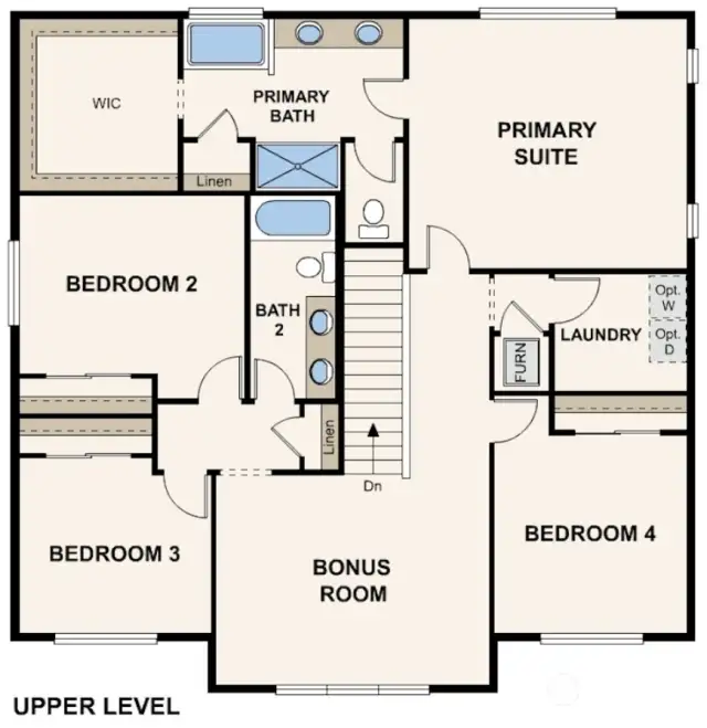 Second Floor Rendering