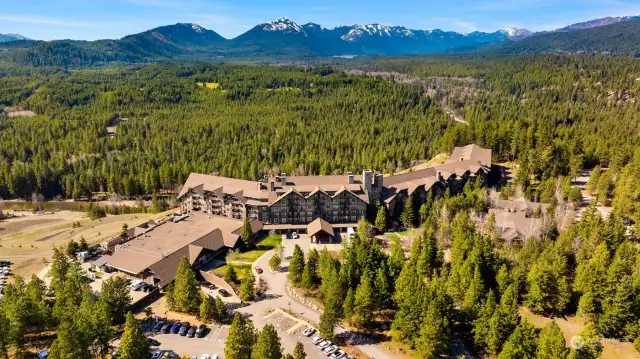 Welcome to The Lodge in Suncadia, built in 2007, it is the heart of the resort.