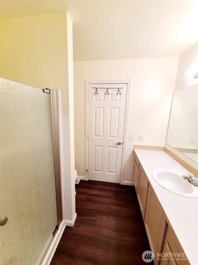 upstairs bathroom master