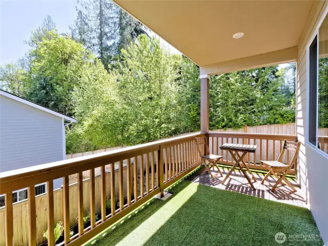 Deck off Kitchen
